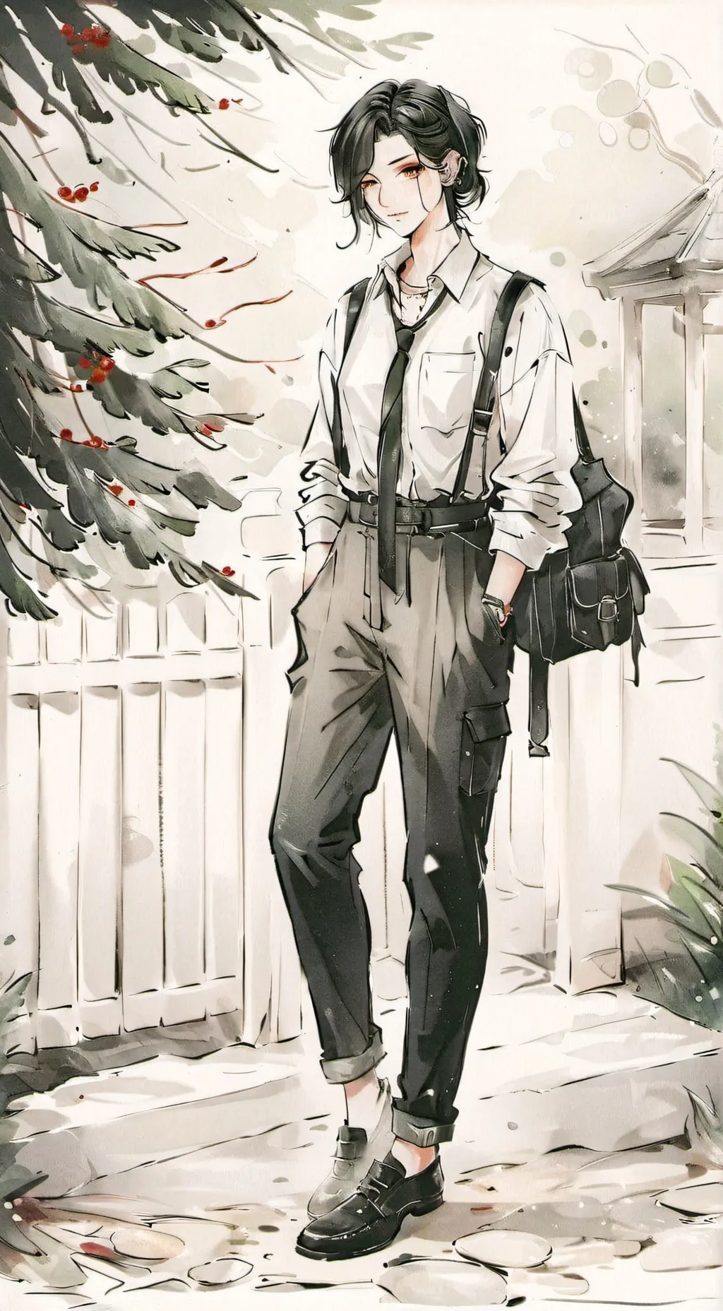 ai character: Vi background