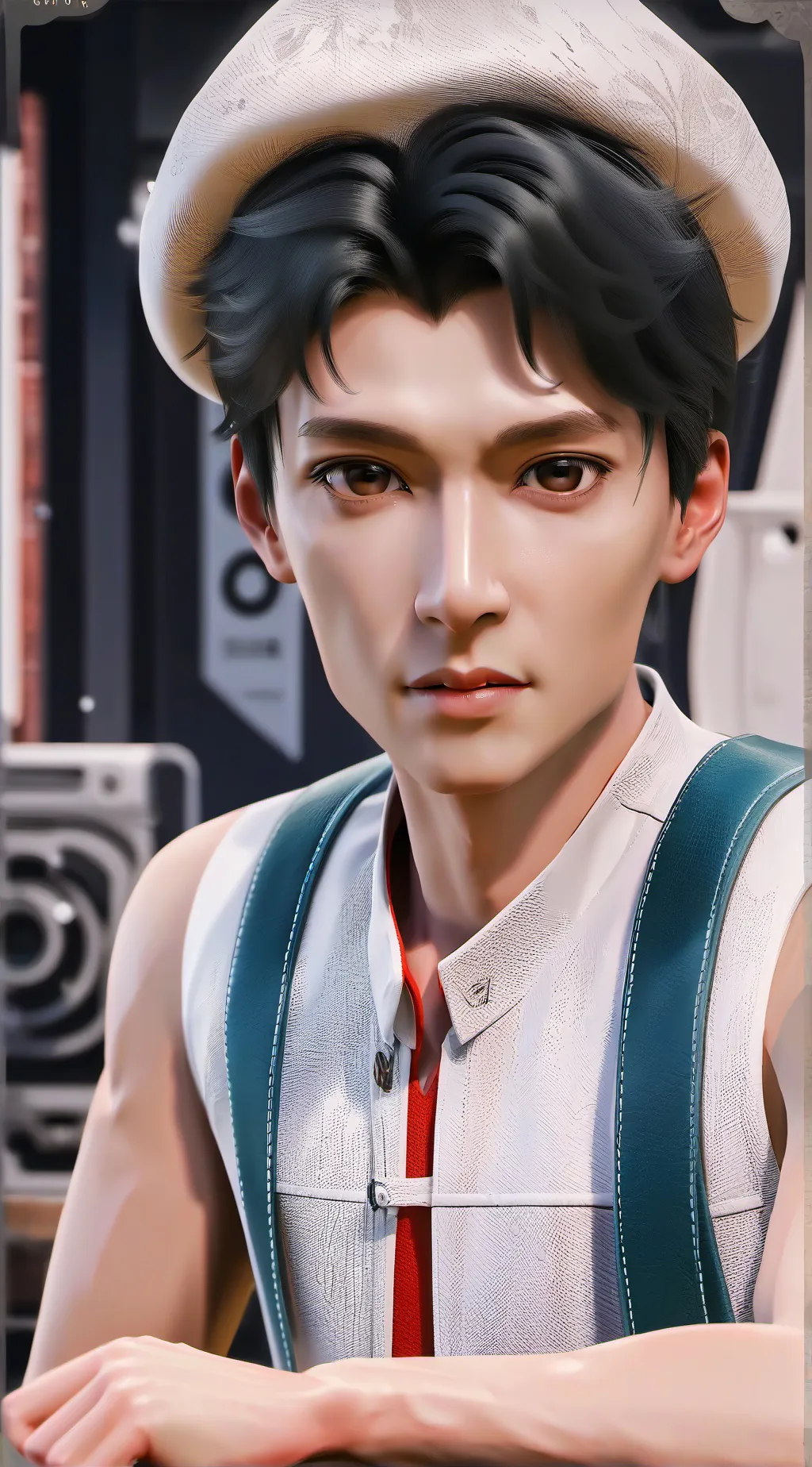 ai character: Leo background