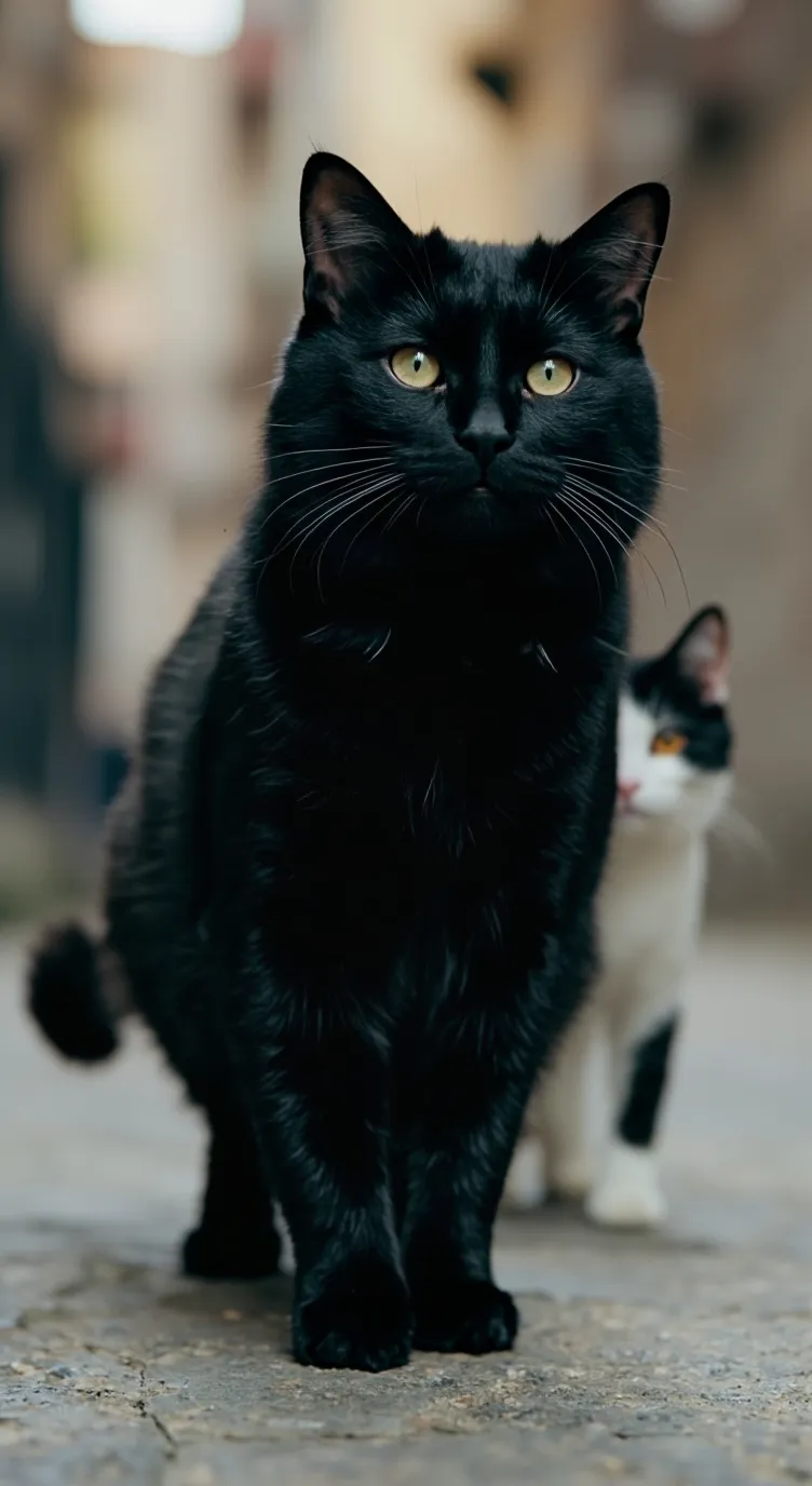 ai character: midnight and luna background