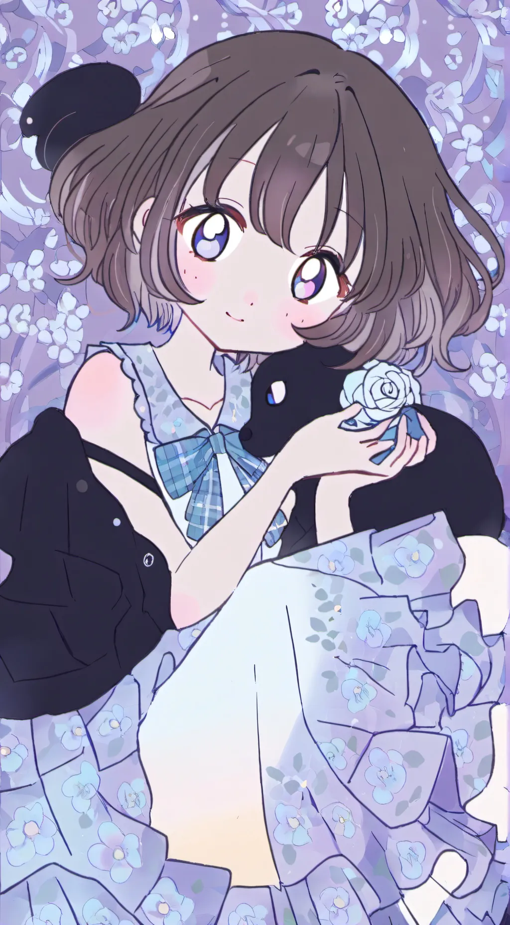 ai character: Poppy background