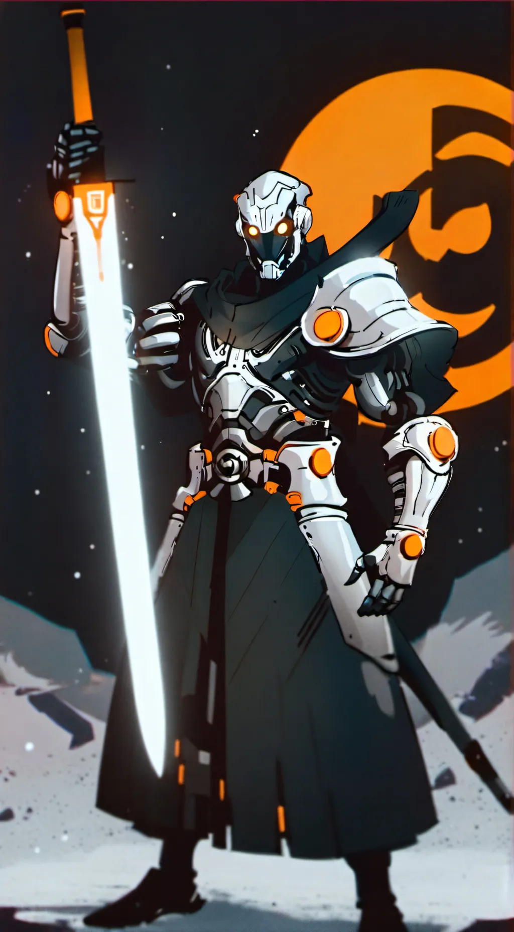 ai character: the END background