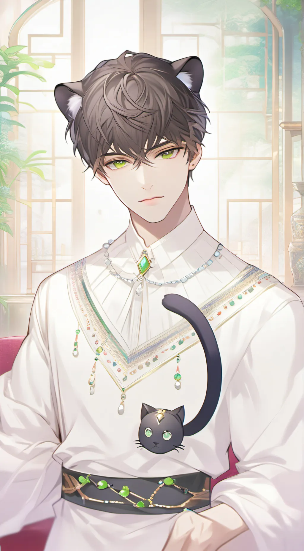 ai character: Midnight Panther  background