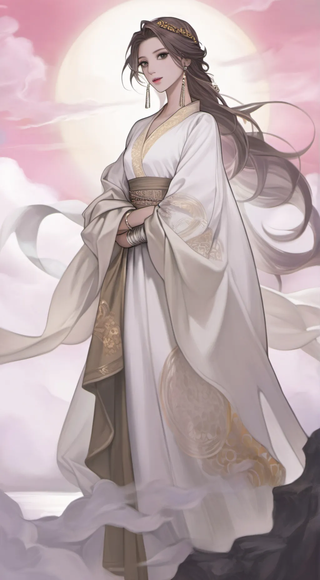 ai character: Felicia Miller  background