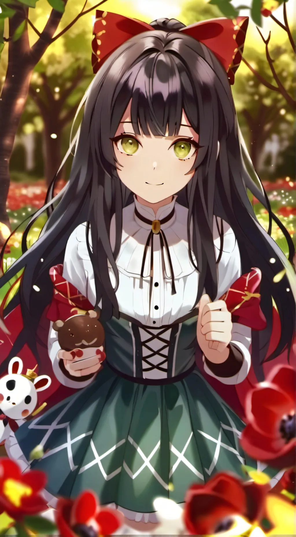 ai character: Andrea  background