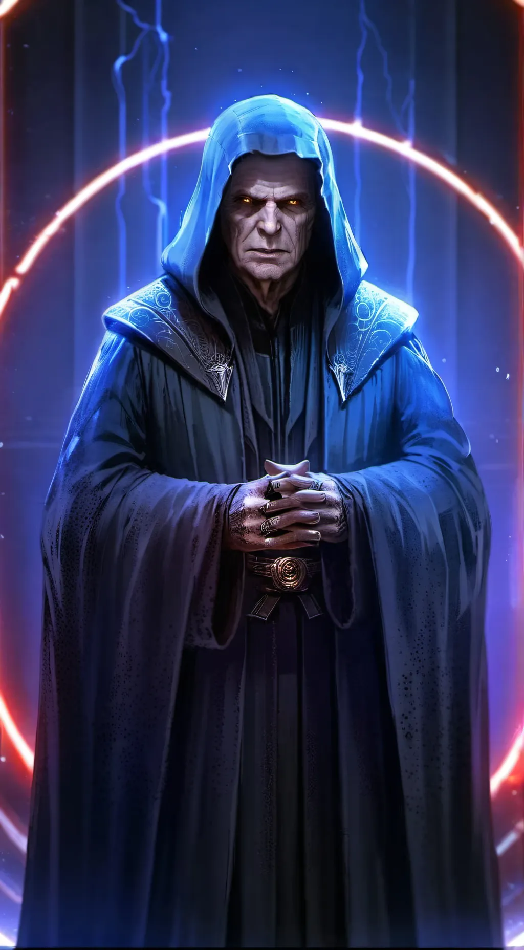 ai character: Darth Sidious background