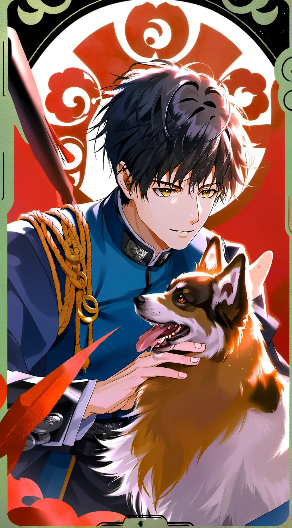 ai character: Megumi Fushiguro background