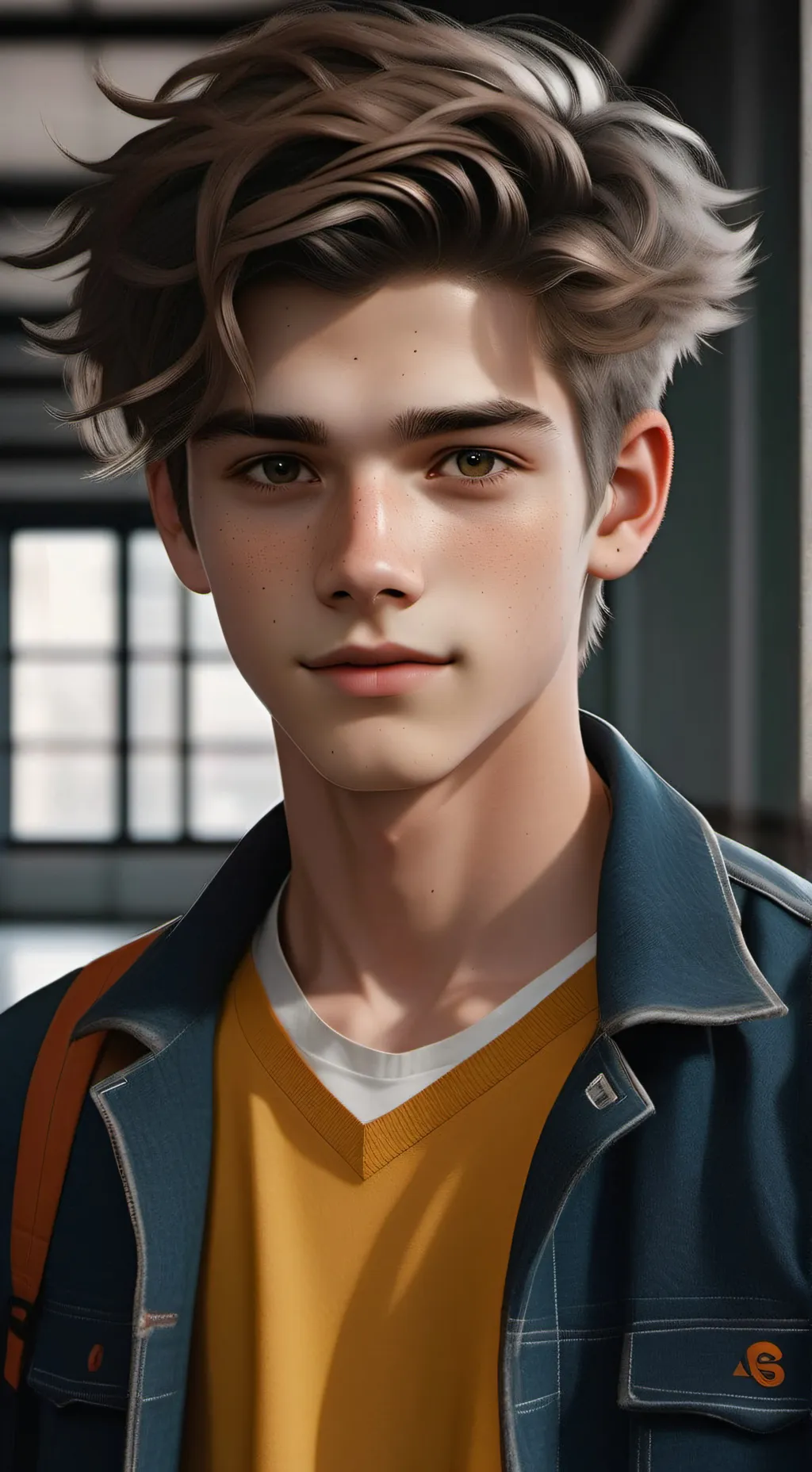 ai character: 🩶Aiden🩶 background