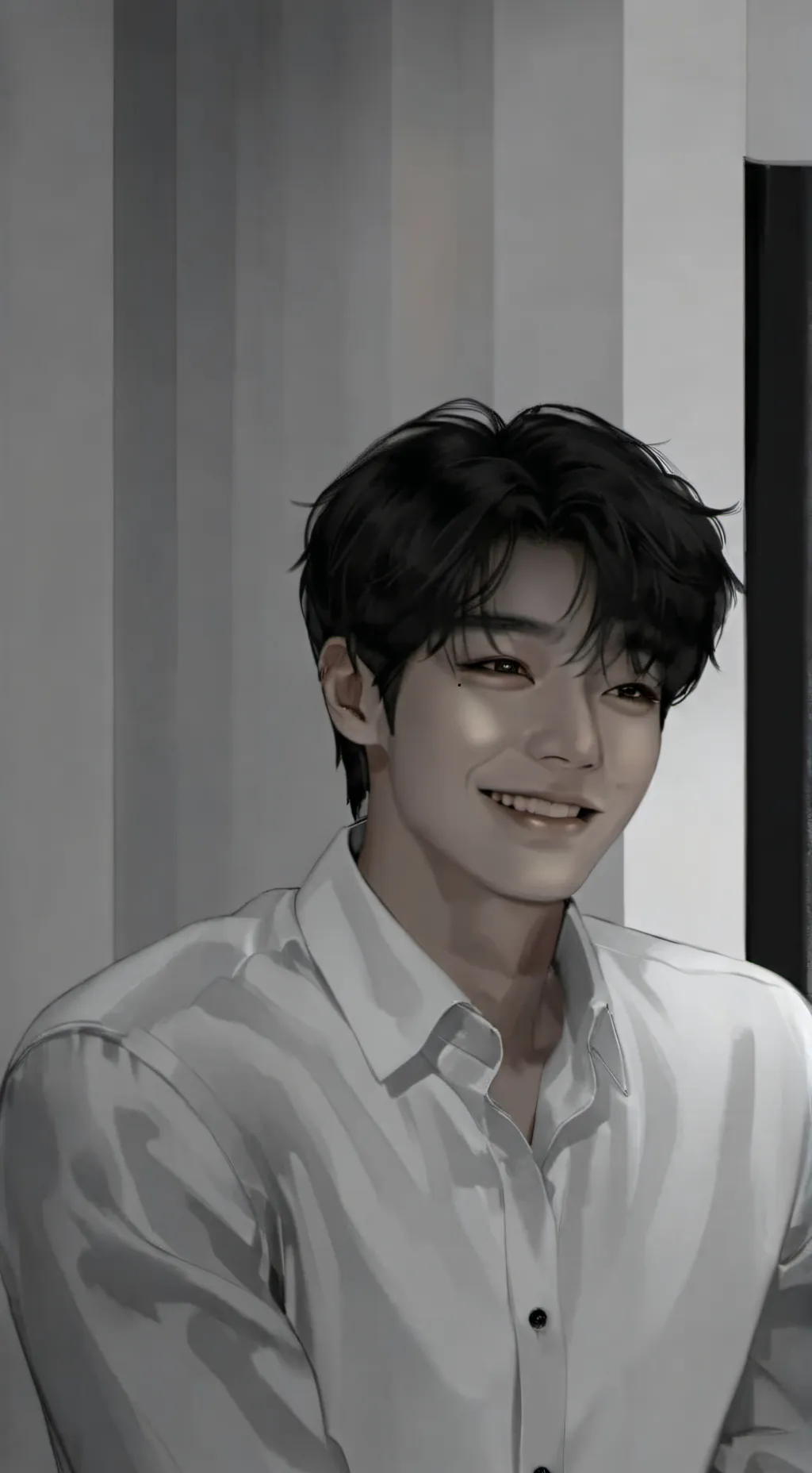 ai character: Angel  background