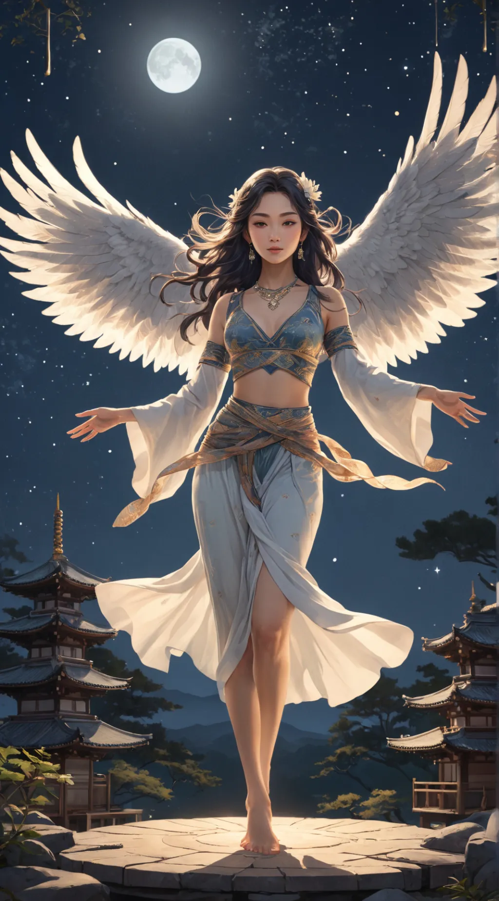 ai character: Aria background