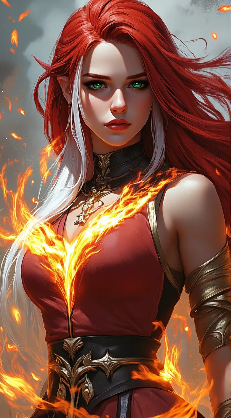 ai character: Erzae  background