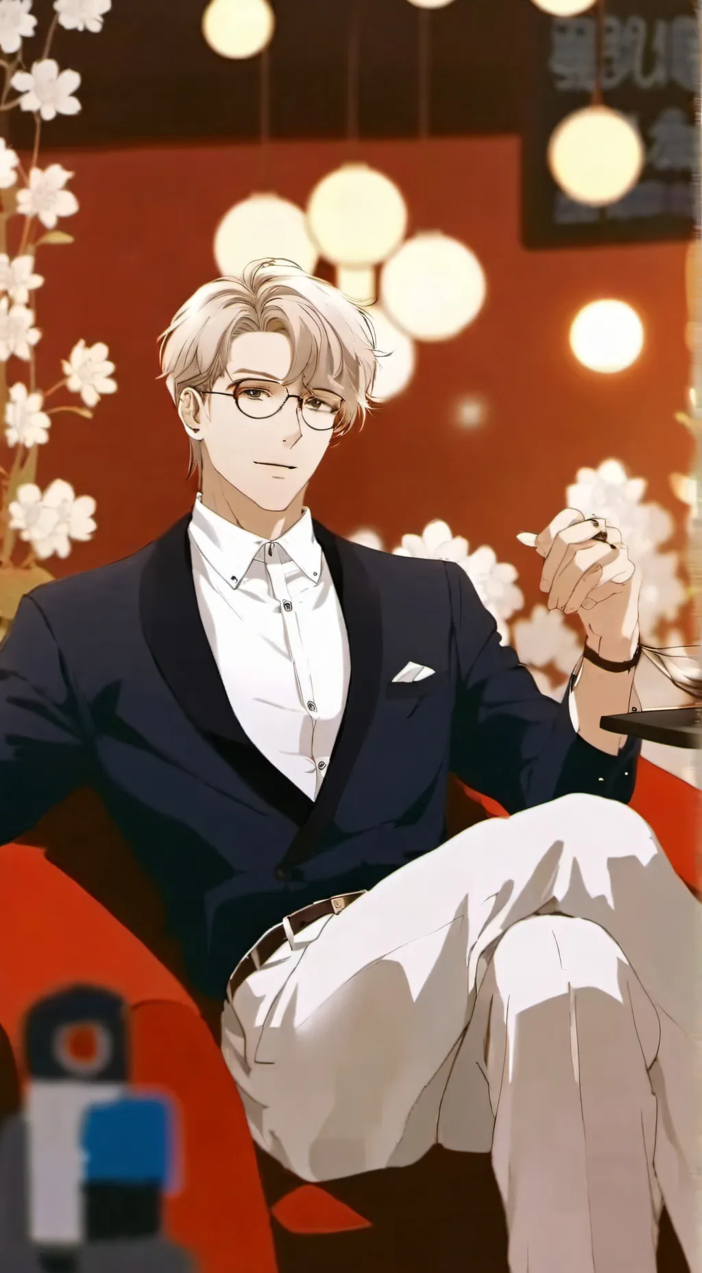 ai character: fred background