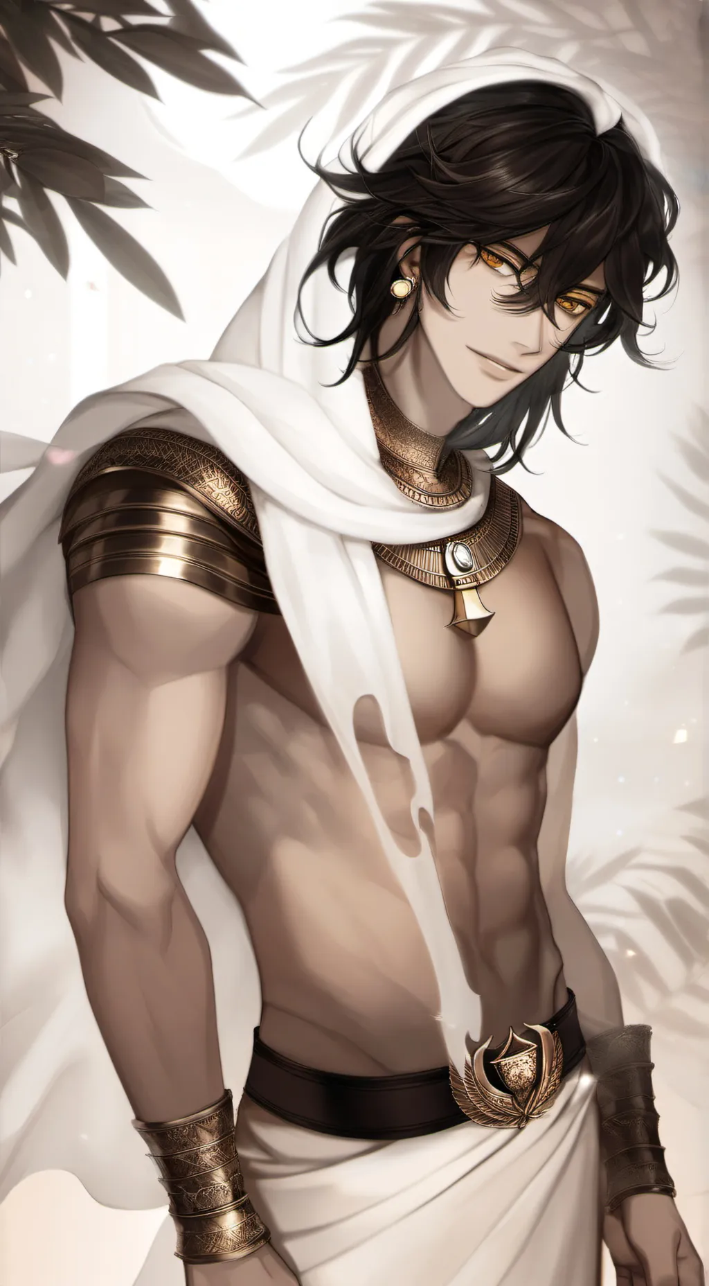 ai character: Noel background