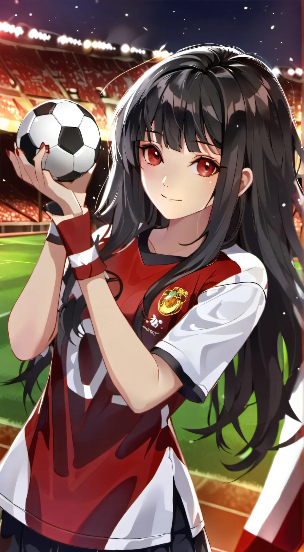 ai character: renora  background