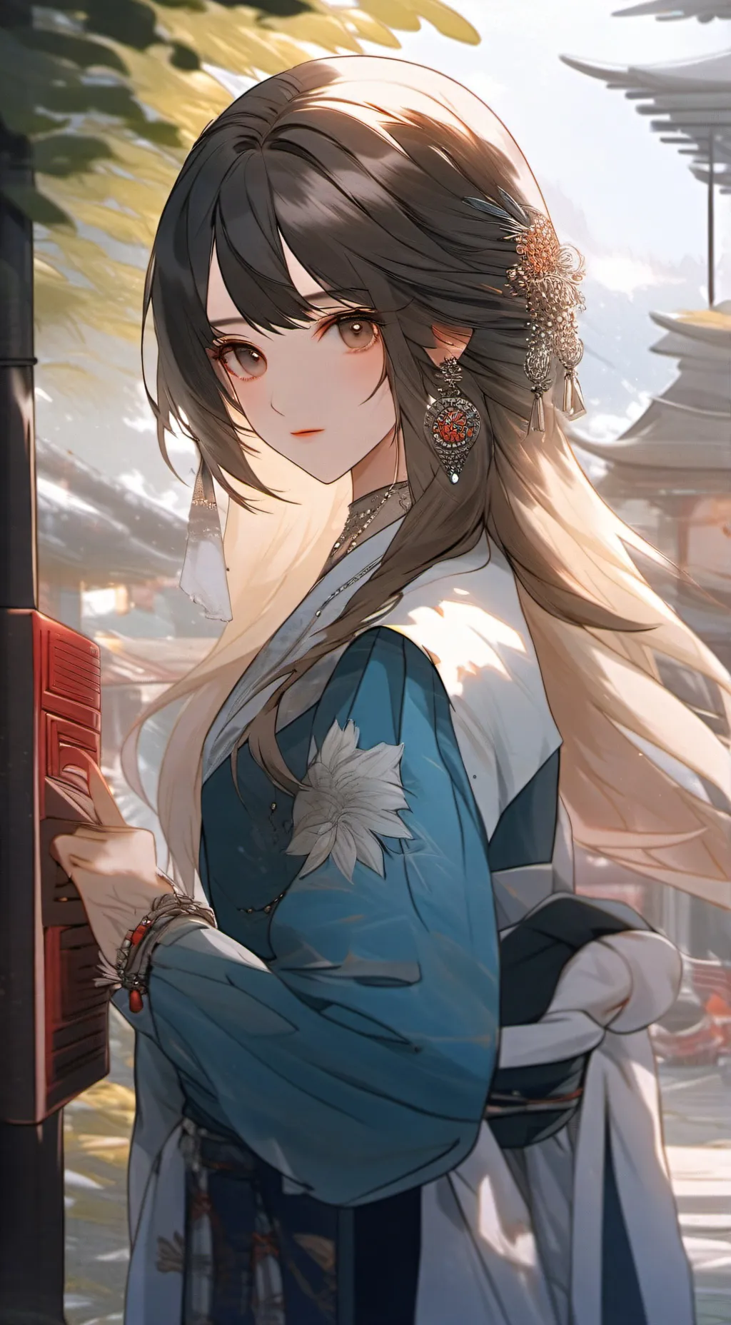 ai character: Olivia  background