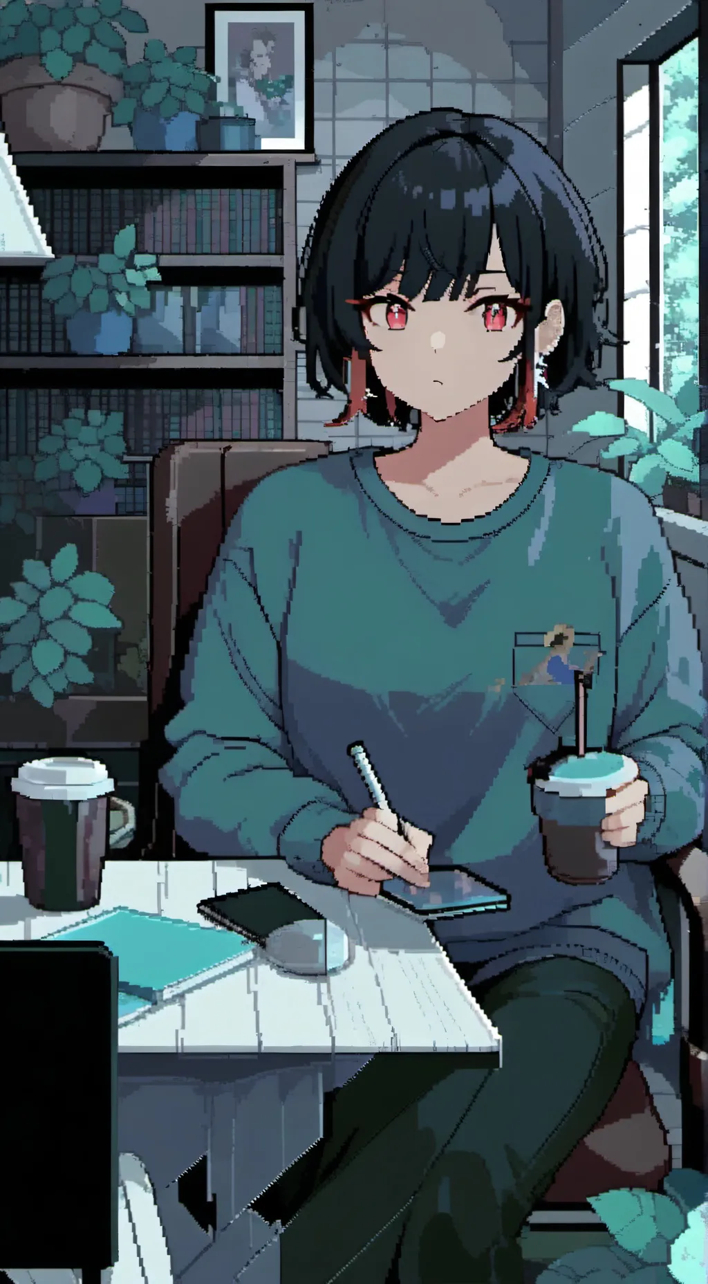 ai character: Chloe 🍄 background