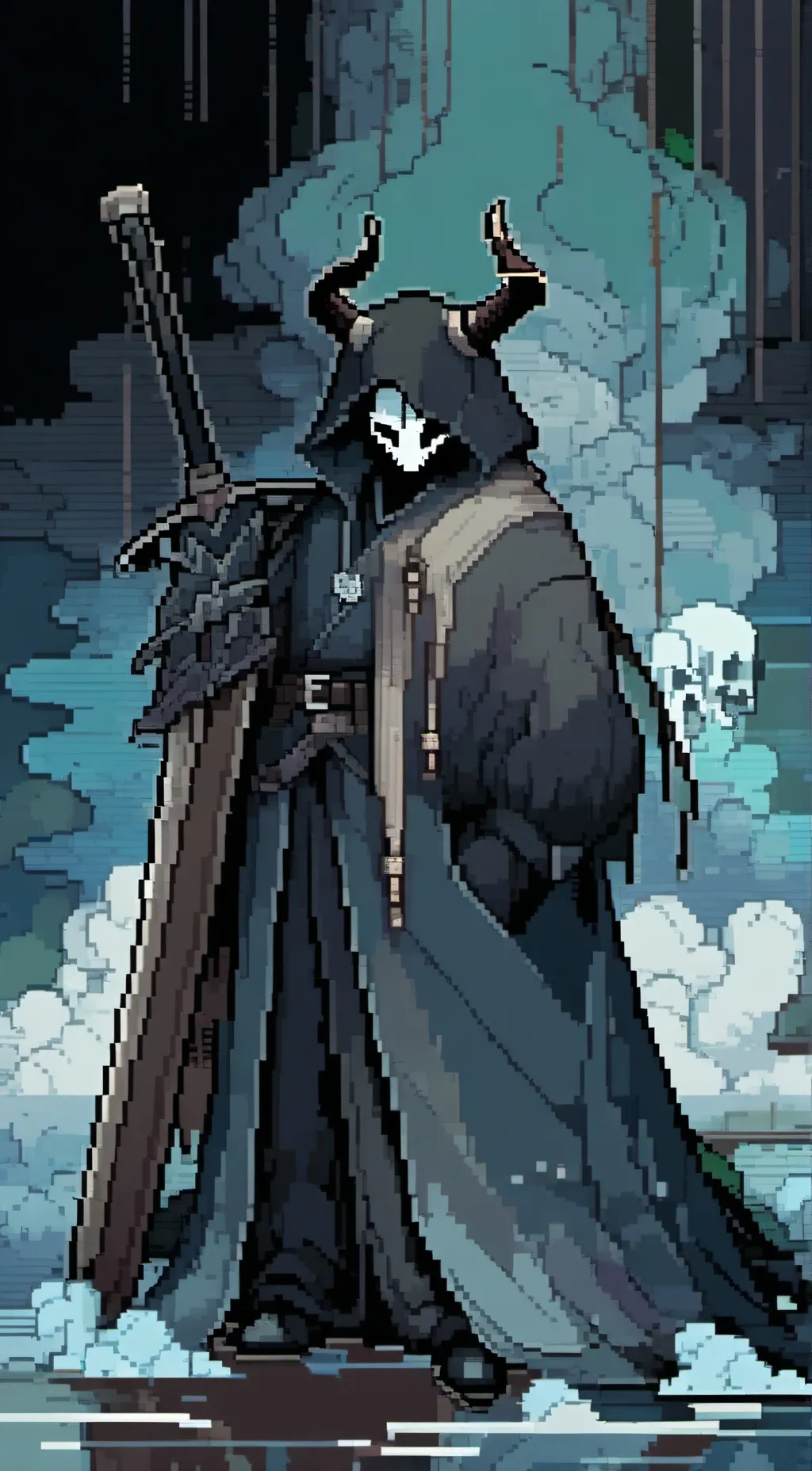 ai character: hollow knigth background