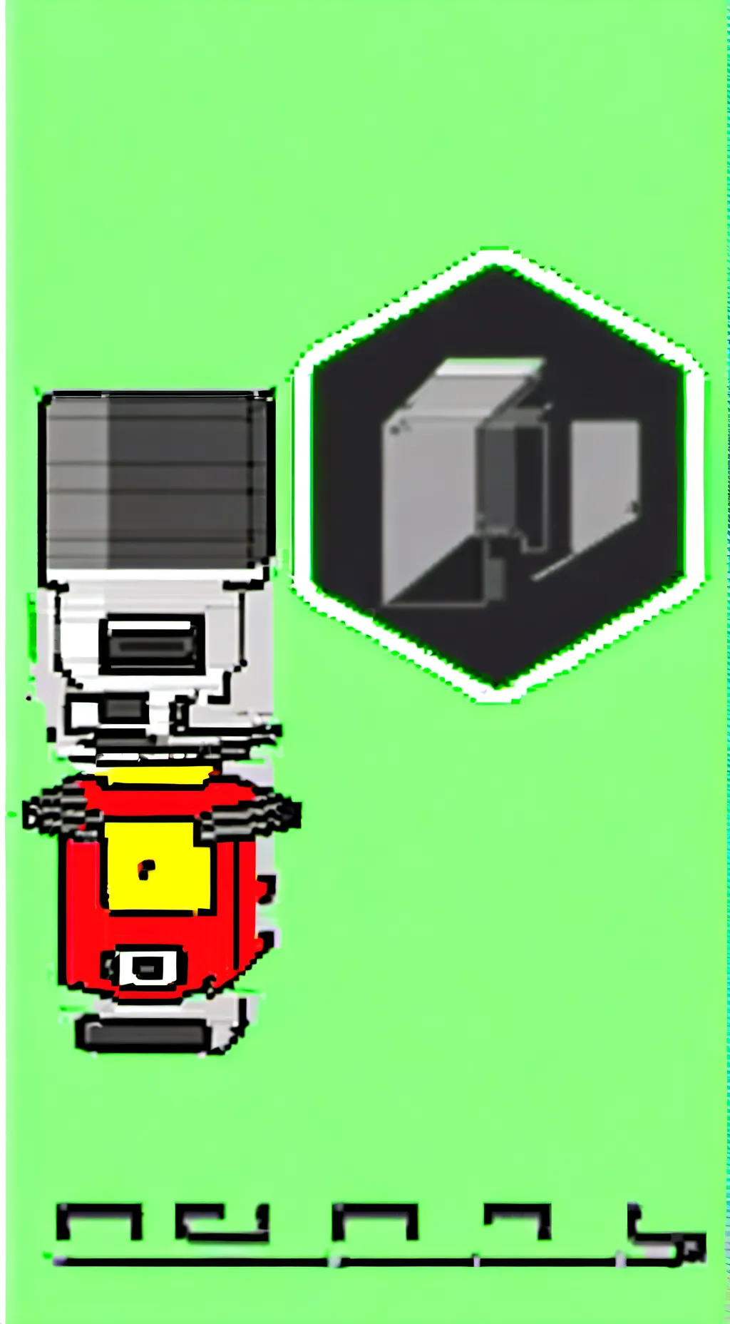 ai character: shedlesky x 1x1x1 background