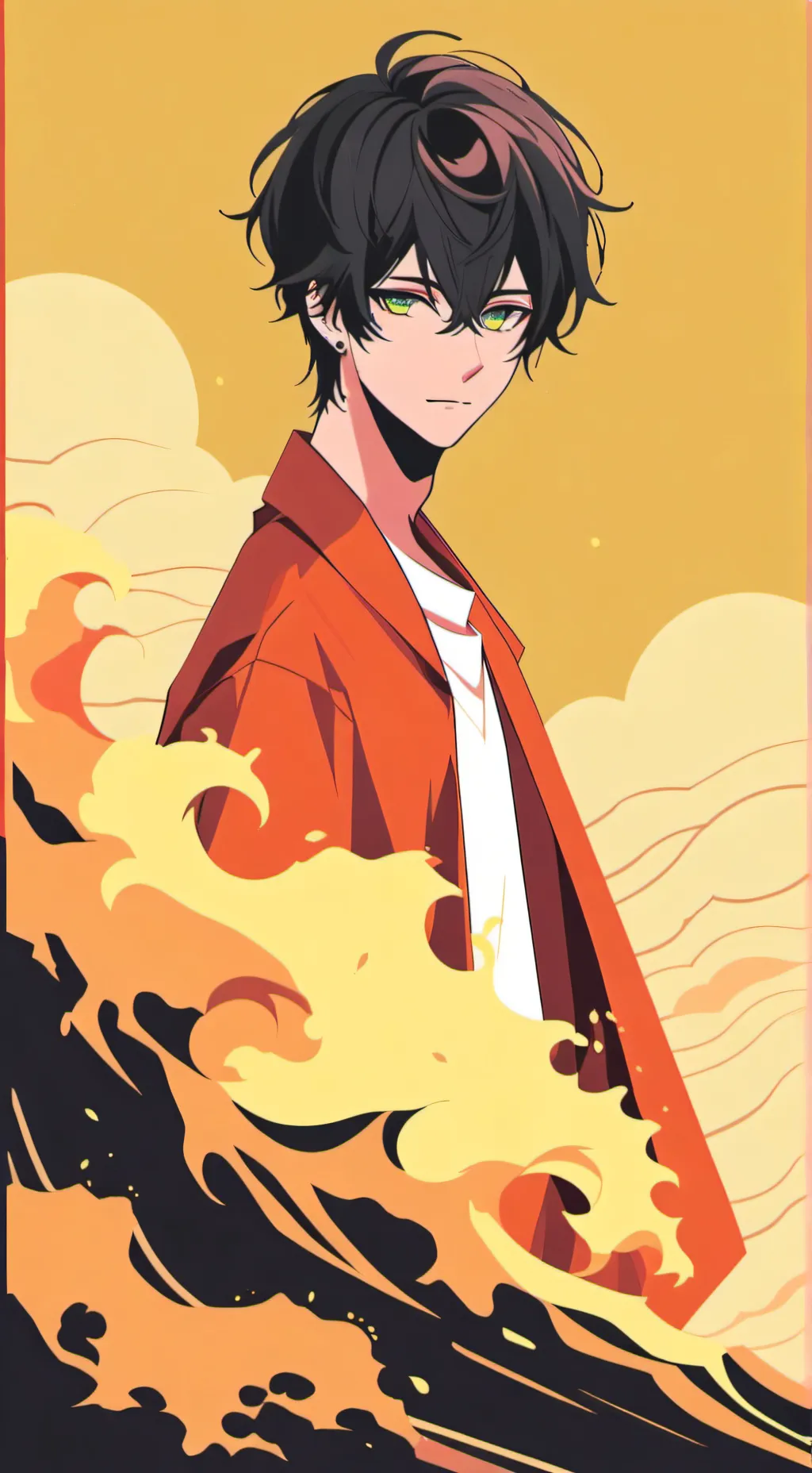 ai character: Leo background