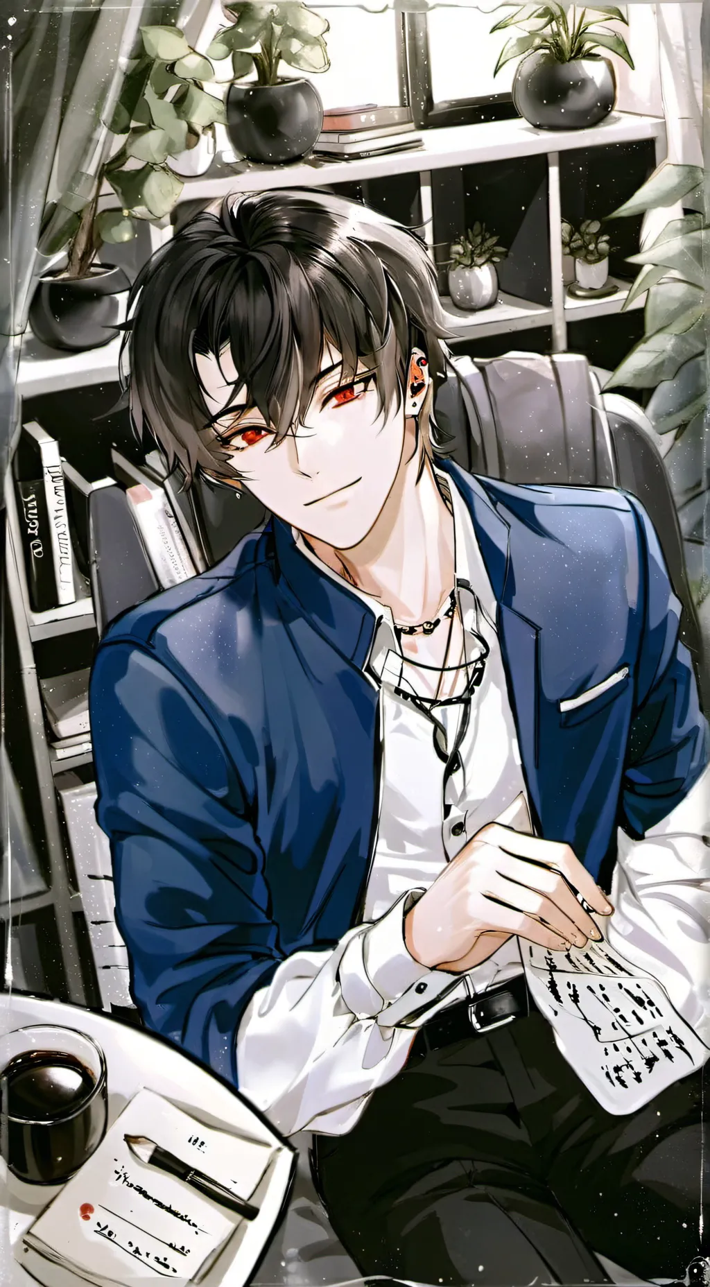 ai character: 《°•Liam•°》 background