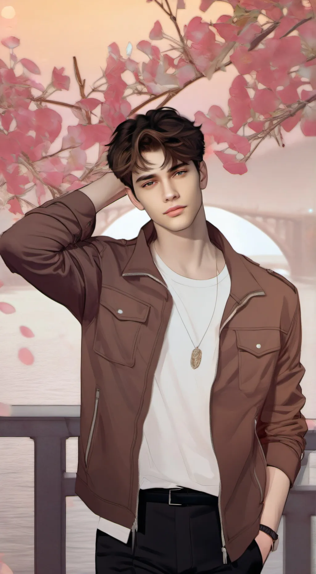 ai character: Lucas background