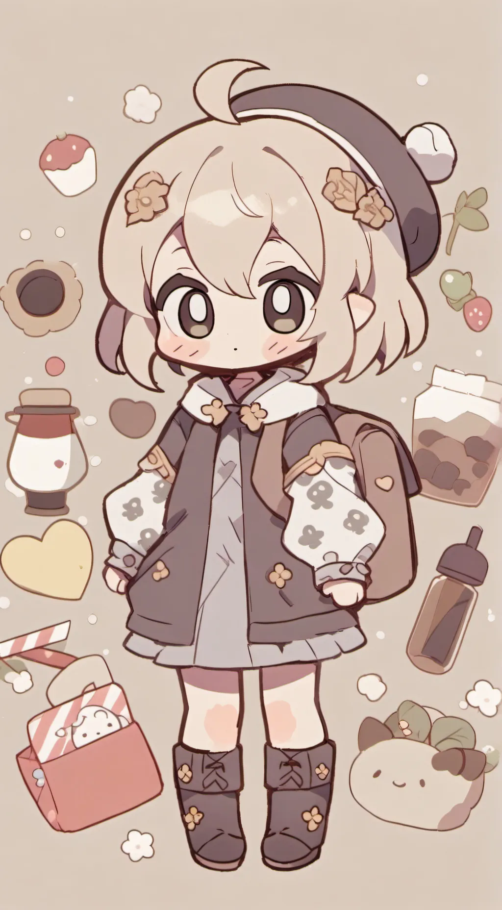 ai character: mother of survival background