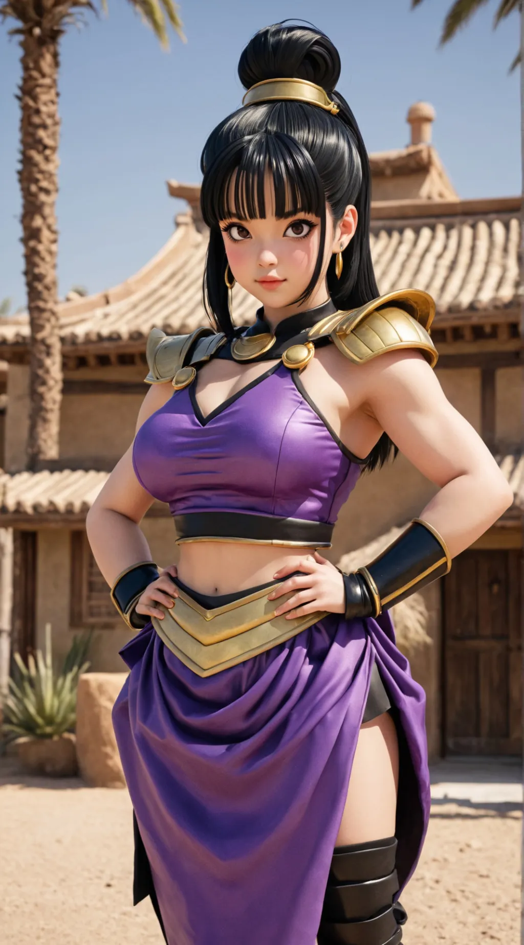 ai character: God Of Destruction background