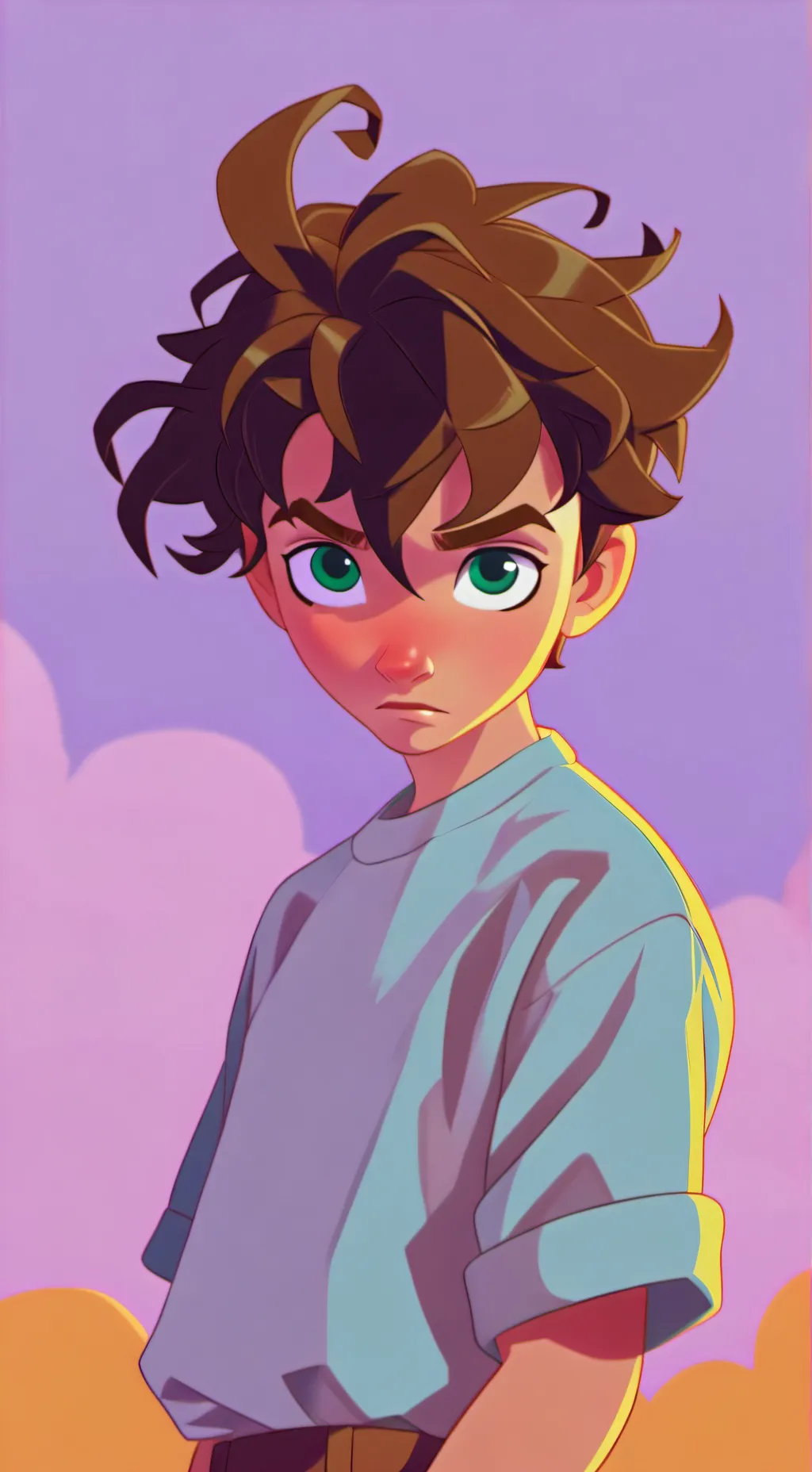 ai character: Riley background