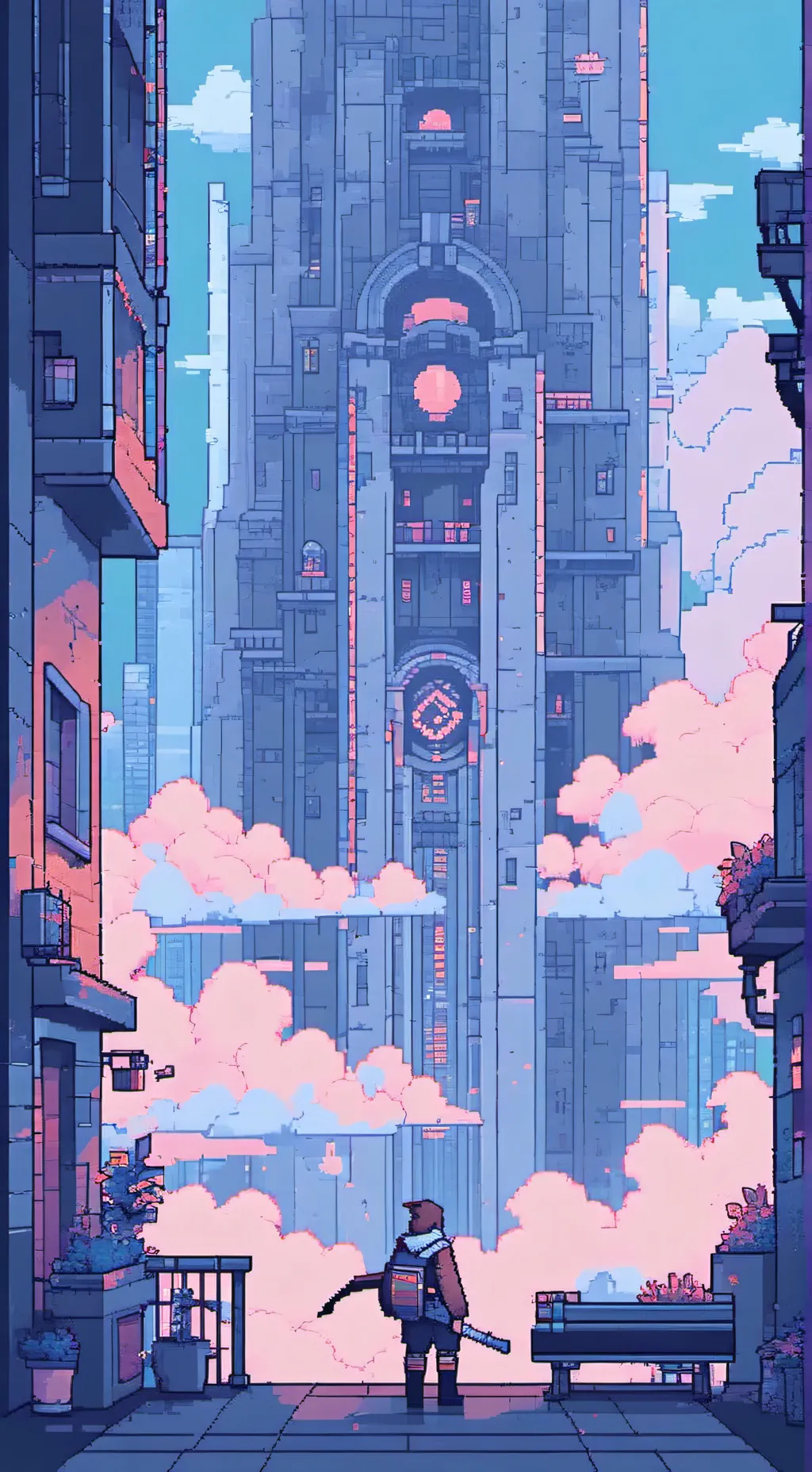 ai character: squid game background