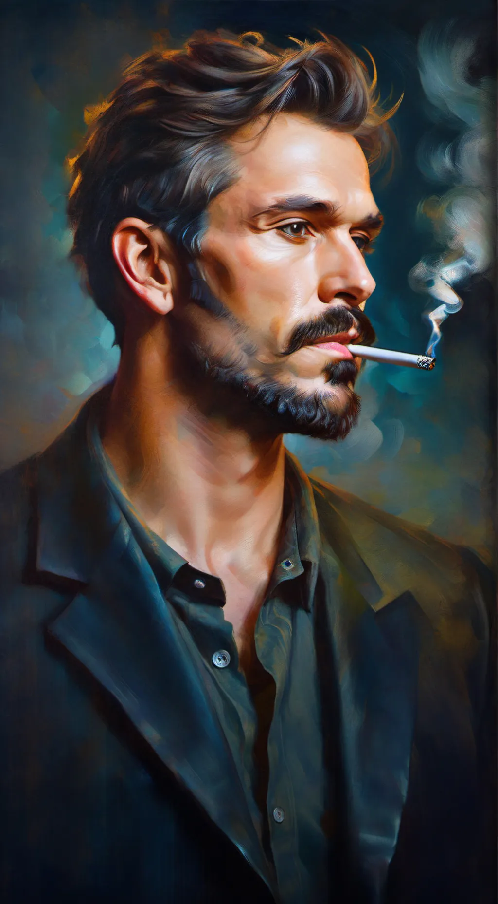 ai character: Nick background