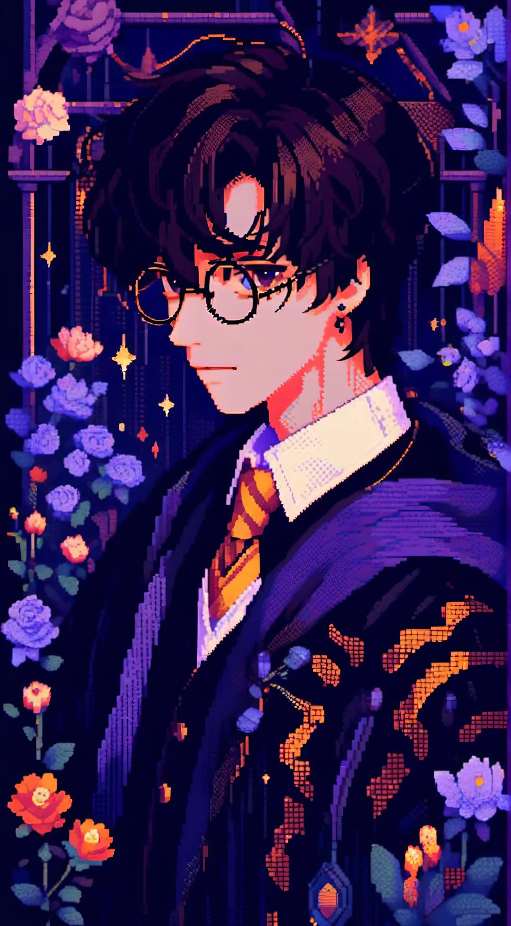 ai character: HP but my AU background