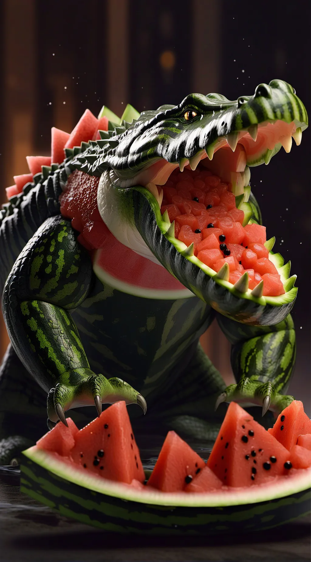 ai character: glorbo fruitodrill background