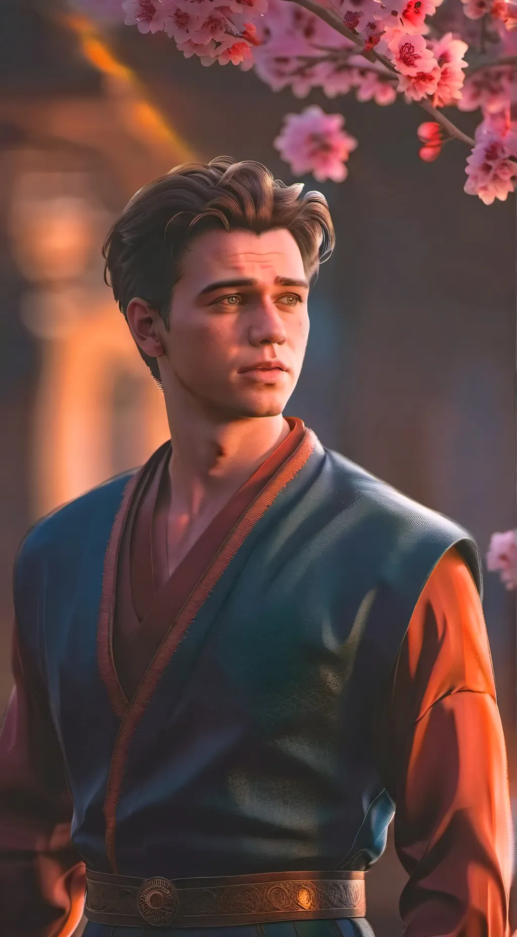 ai character: Alexander  background