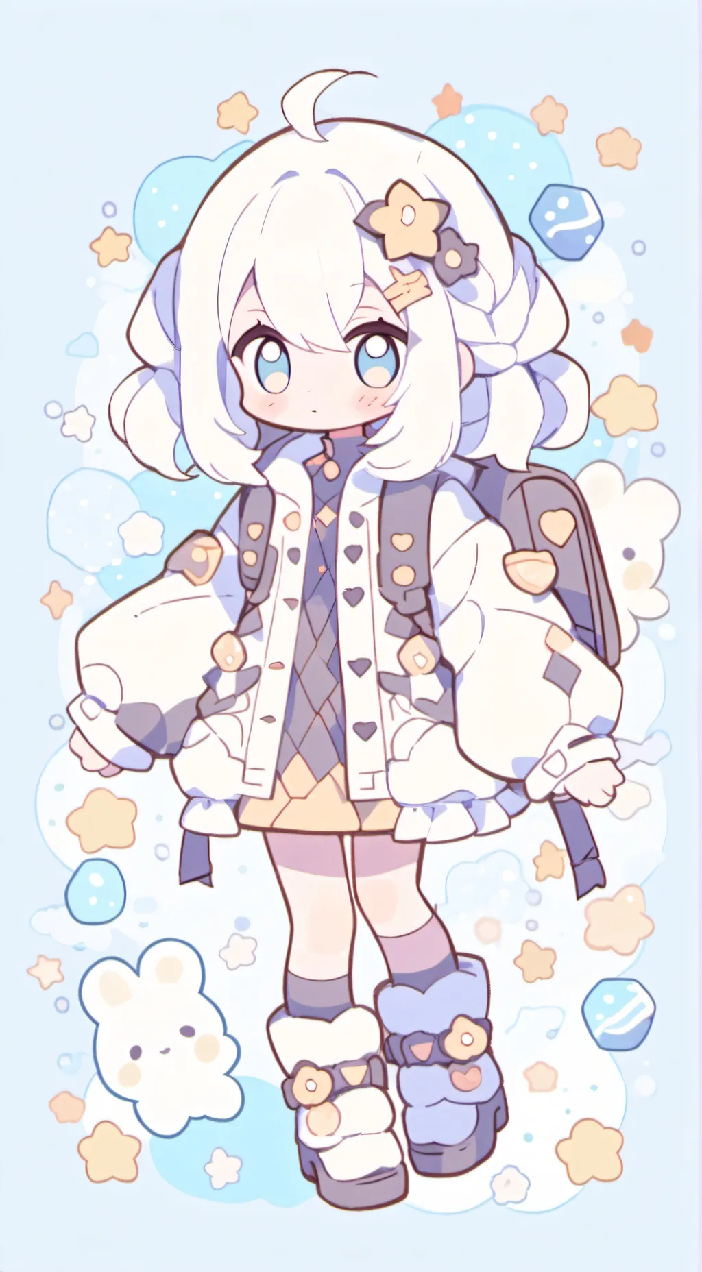 ai character: keluarga★ background