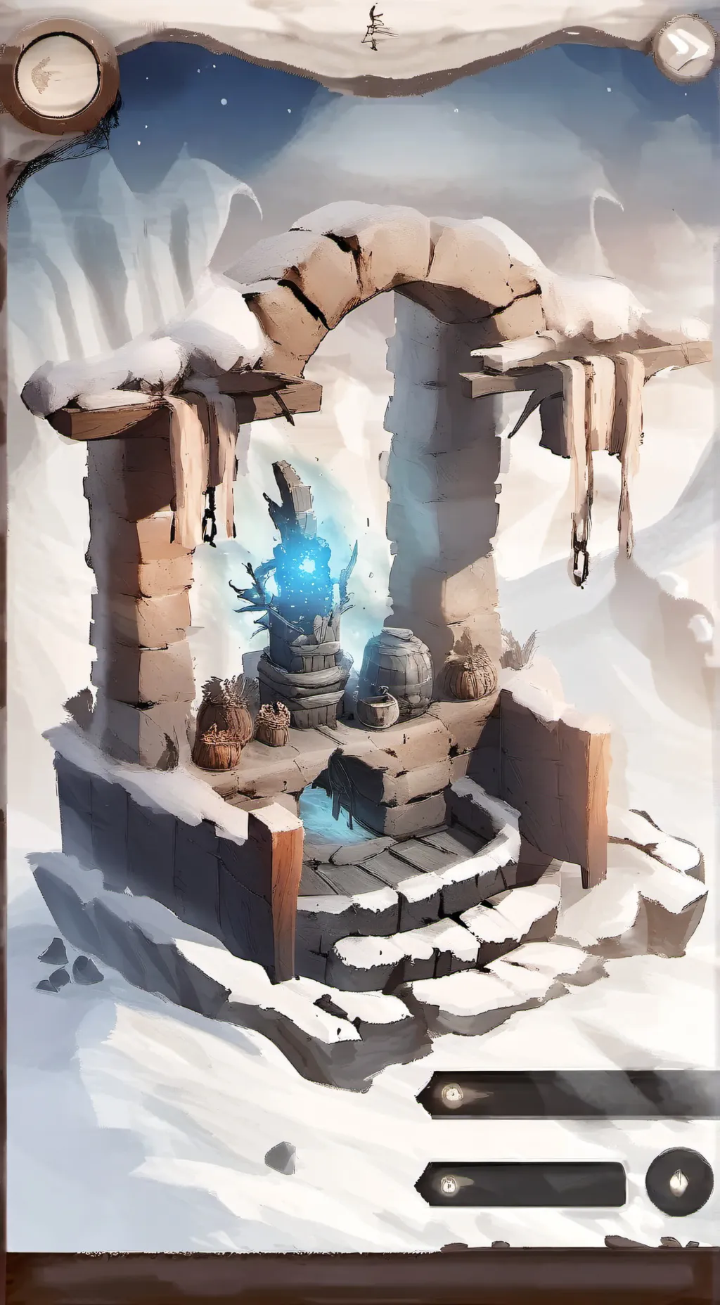 ai character: dungeon mystery background