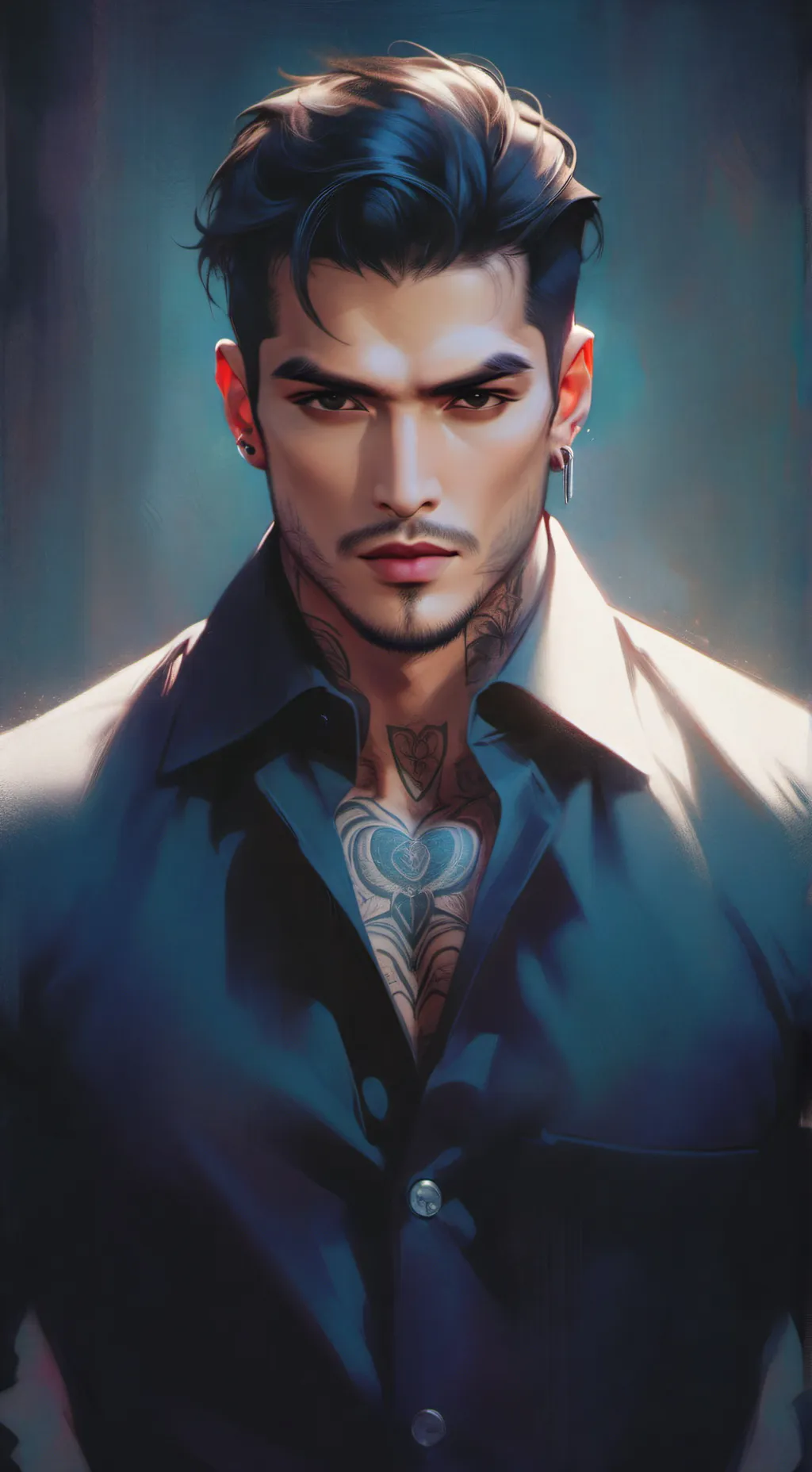 ai character: Dominique  background