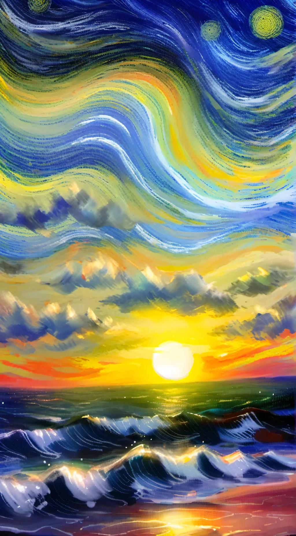 ai character: FireWind! background