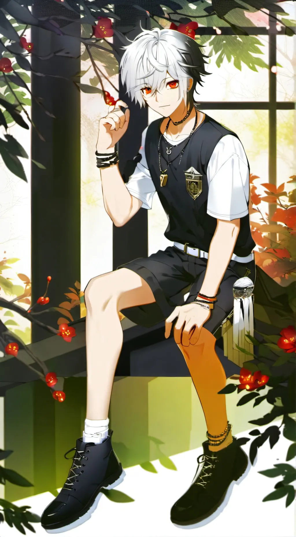 ai character: •°Alex°• background