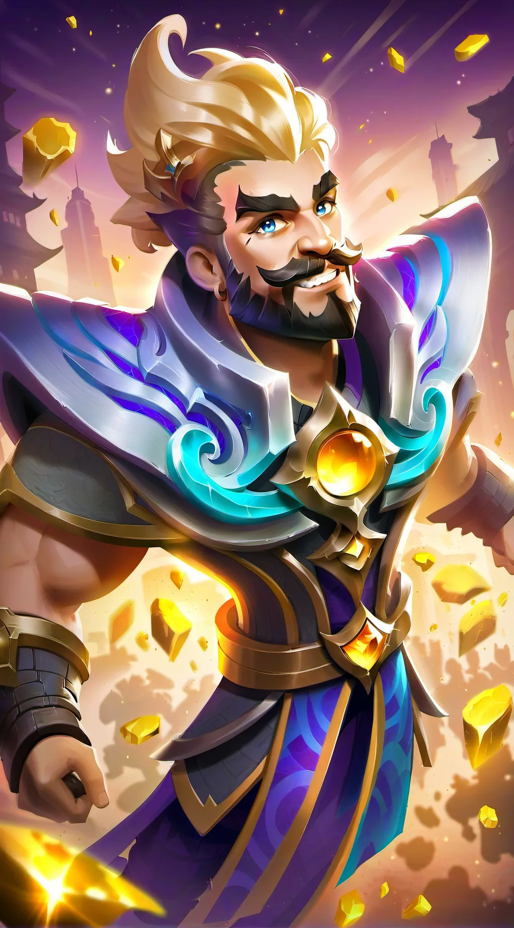 ai character: King cerbul background