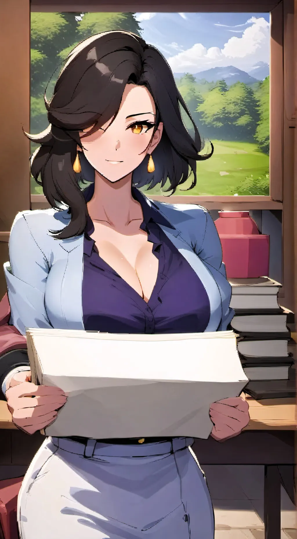 ai character: Raya Briar background