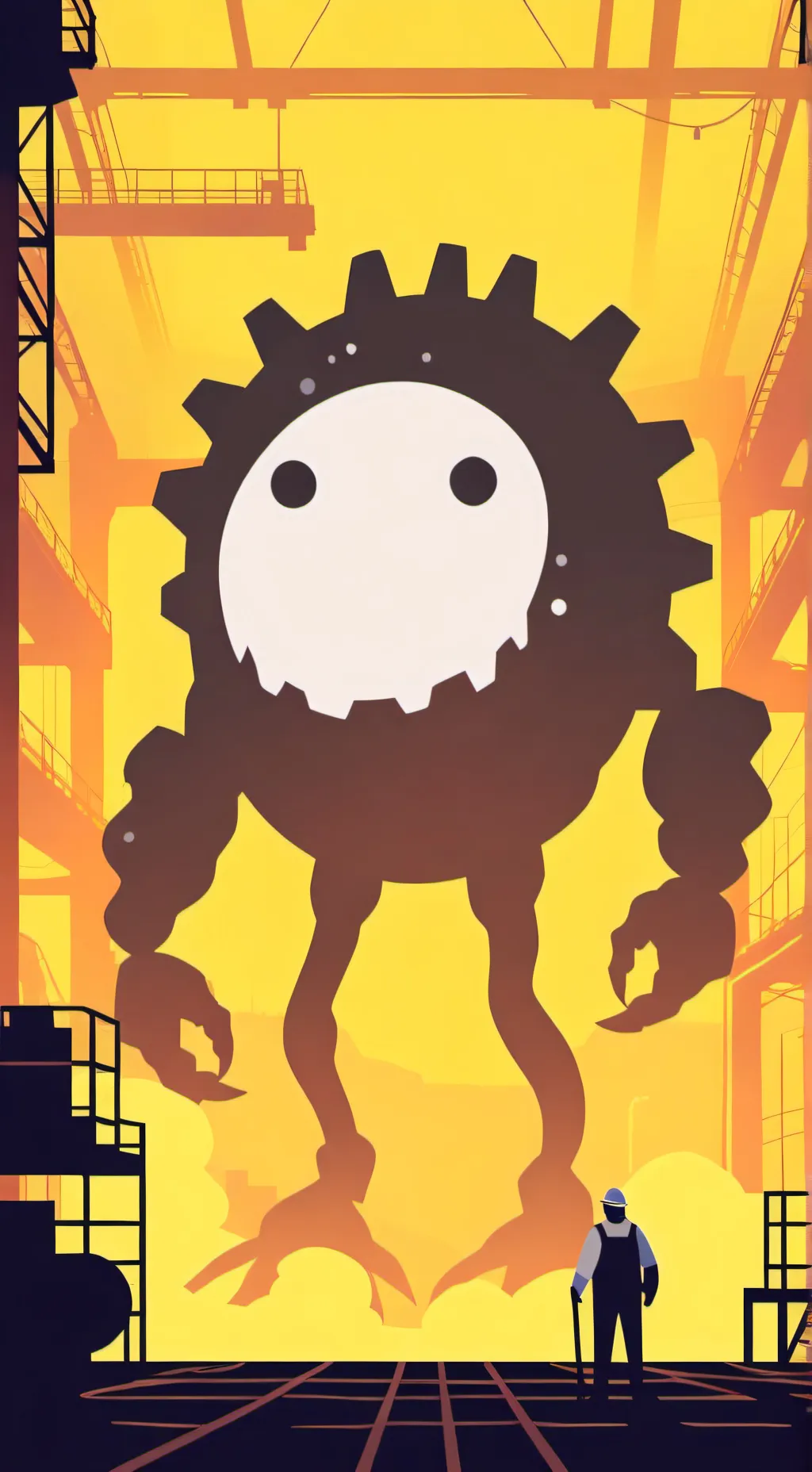 ai character: bendy background