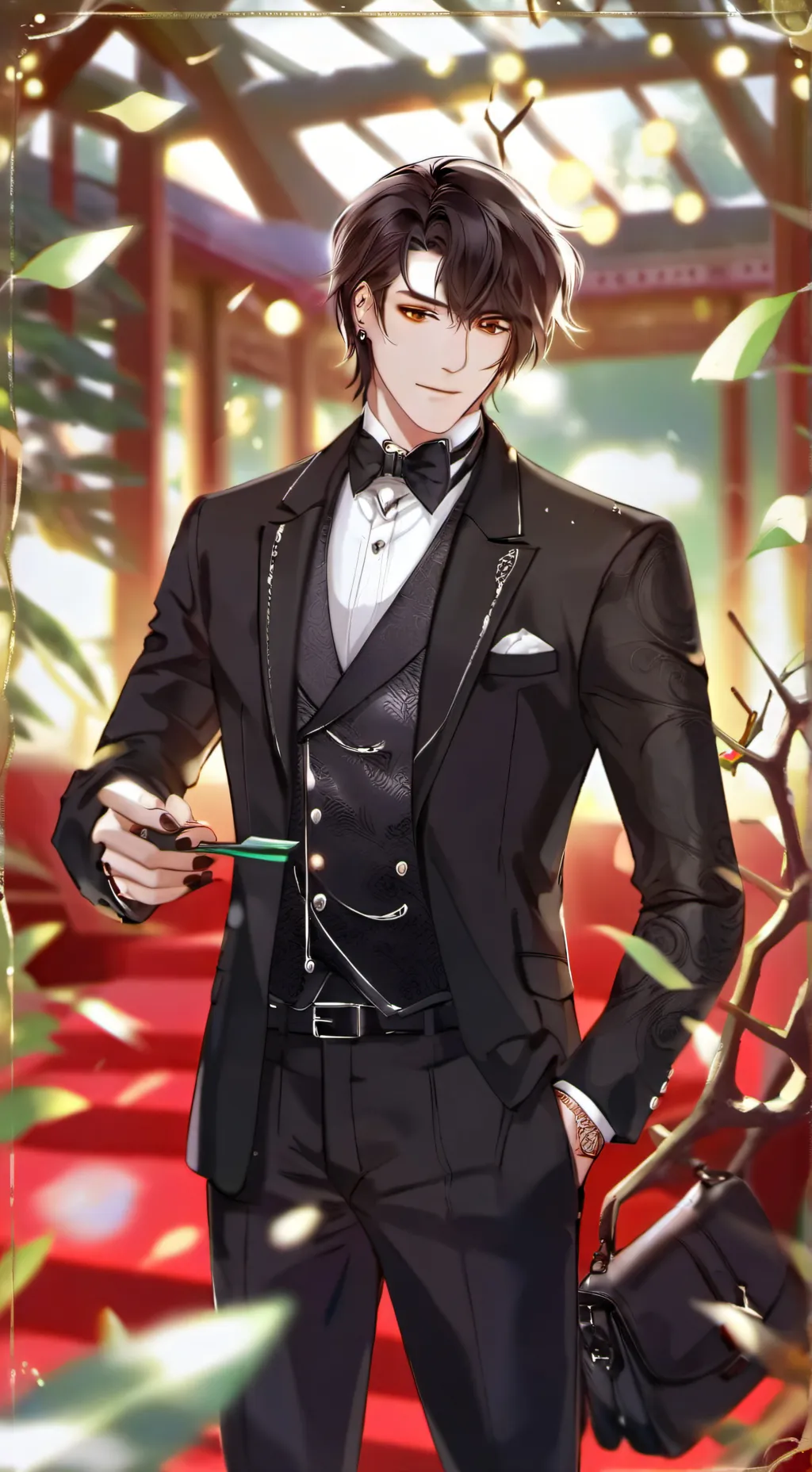 ai character: Zach background