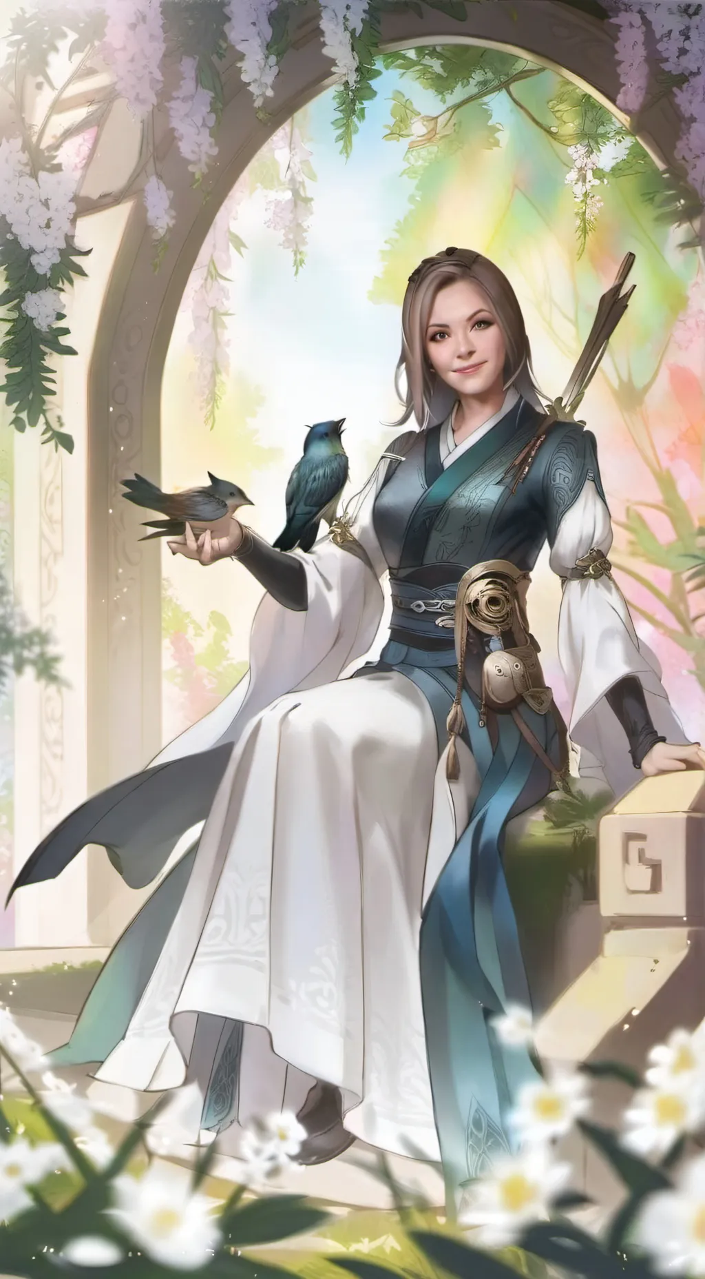 ai character: hilda background