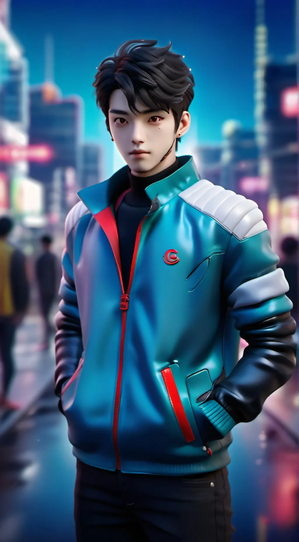 ai character: sprunki background