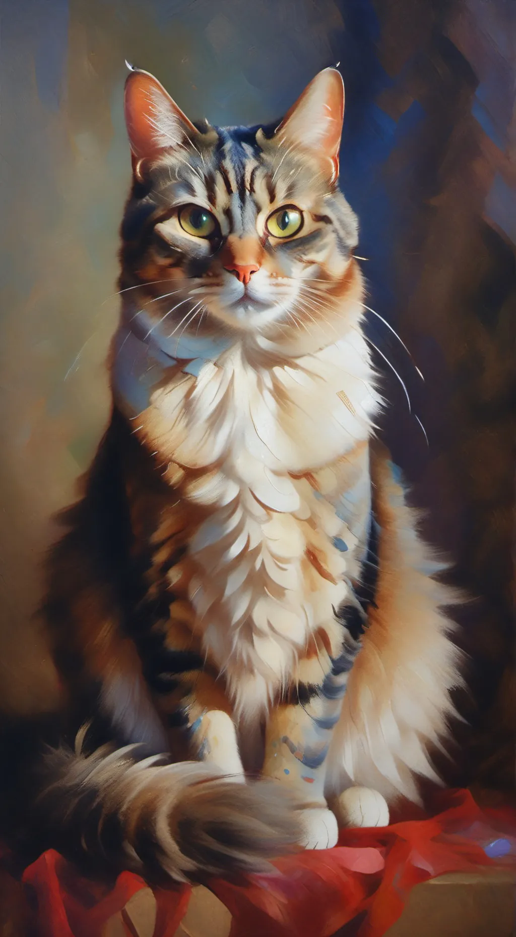 ai character: O i i a background