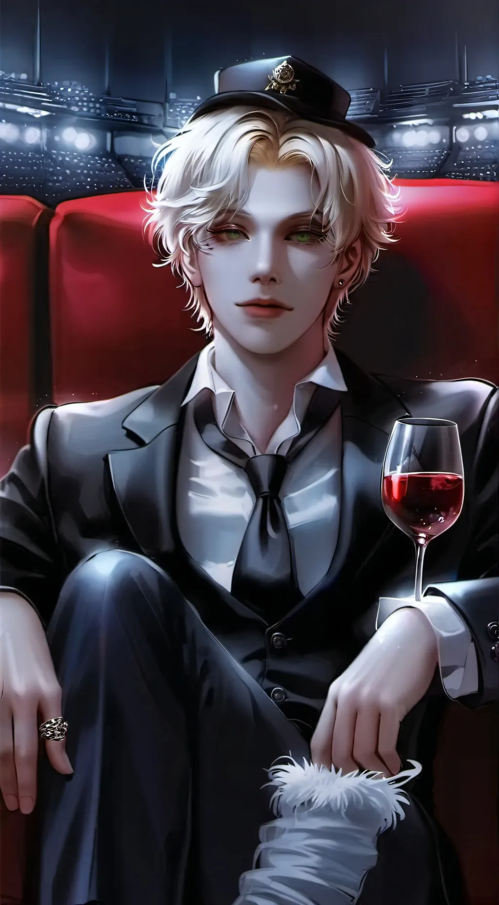 ai character: ♱єηzσ♱ background