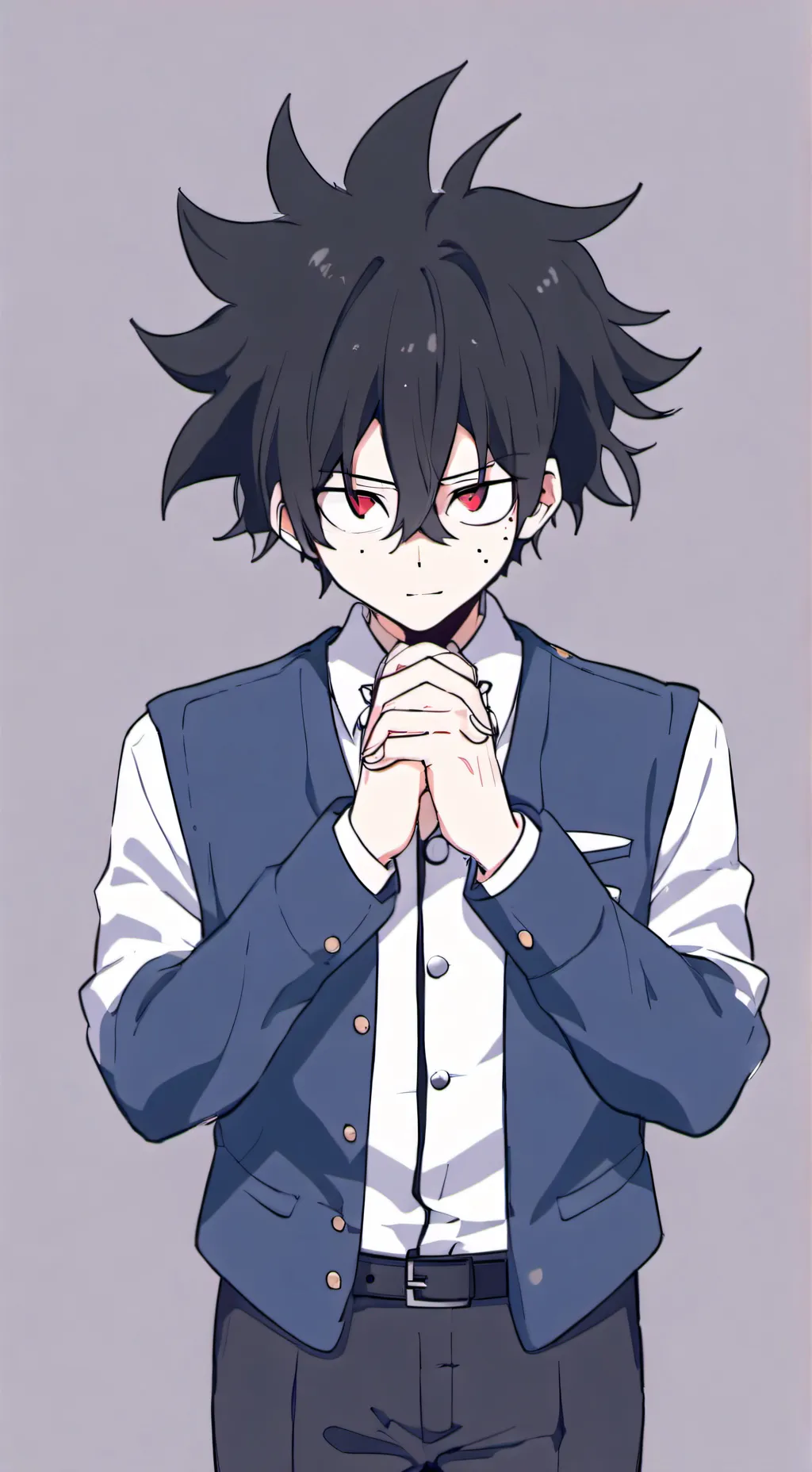 ai character: Villain mha background