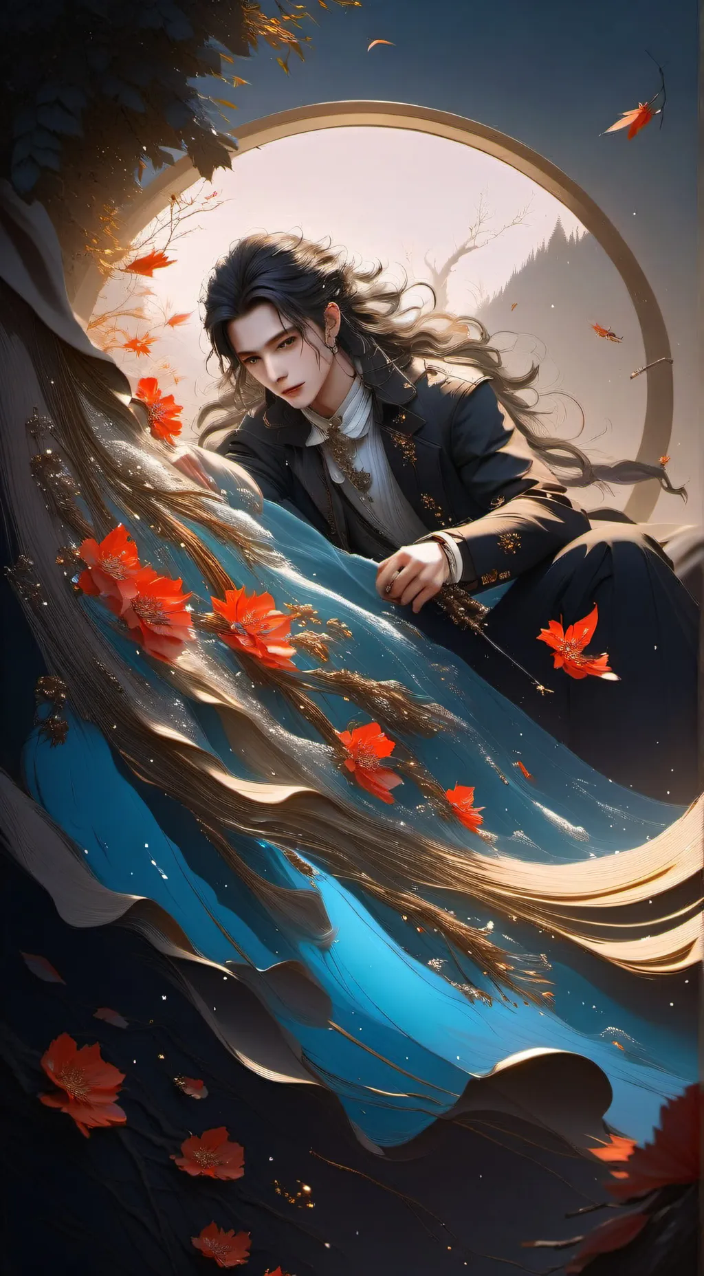 ai character: Эдвард  background