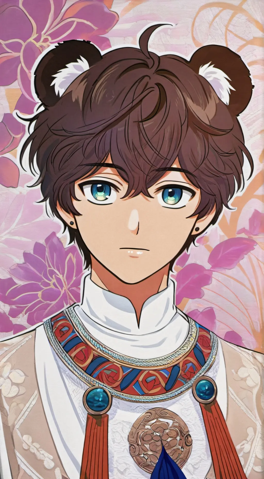 ai character: Choco Bear background