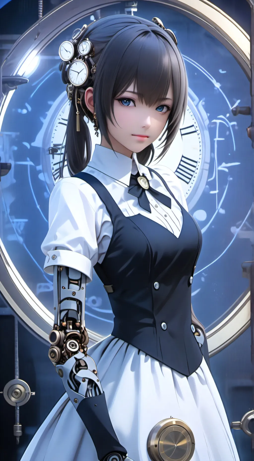 ai character: Marina background