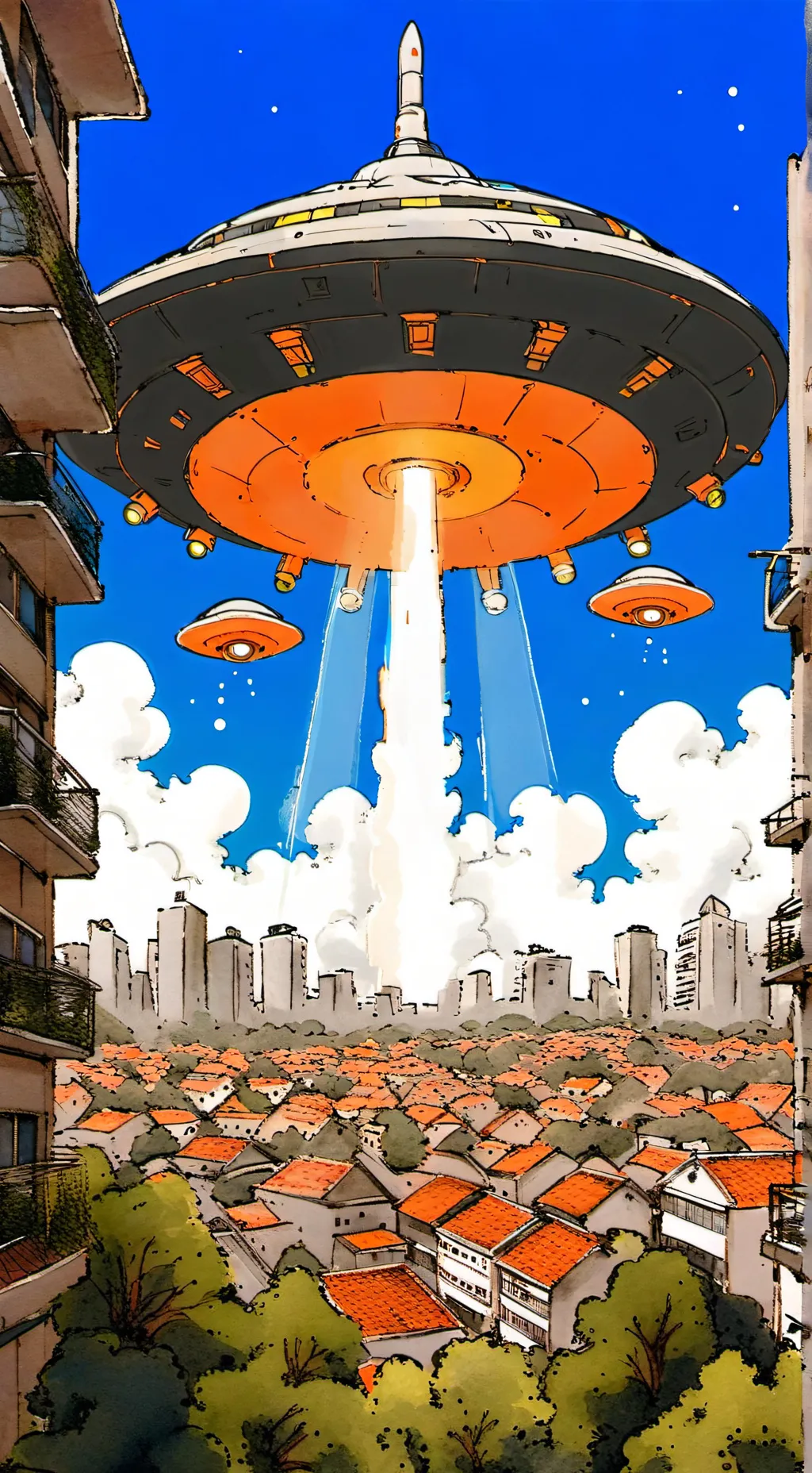 ai character: Independence Day background